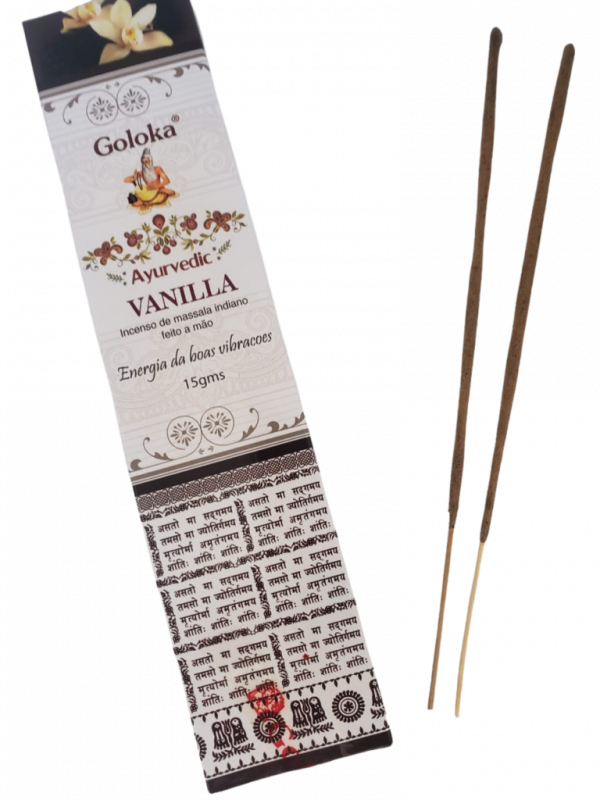 Incenso-Goloka-Baunilha