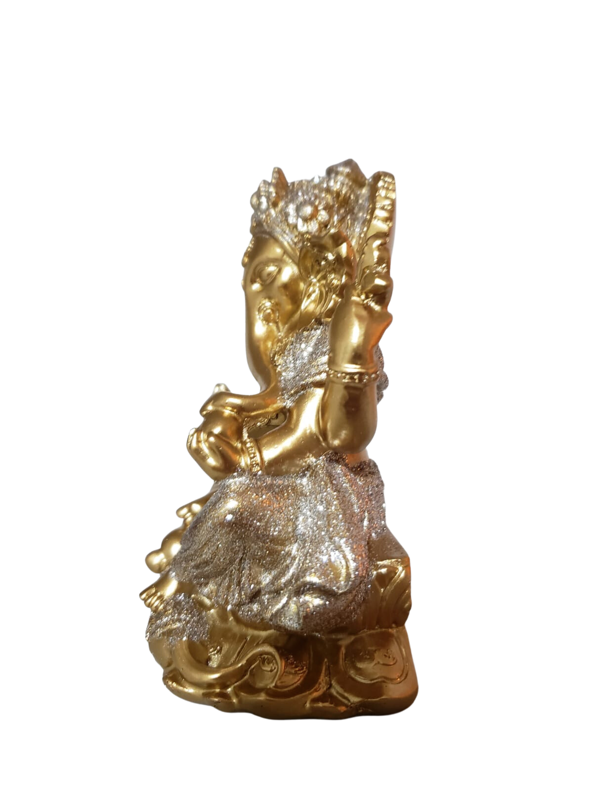 Estátua de Ganesha Dourado - Imagem 3