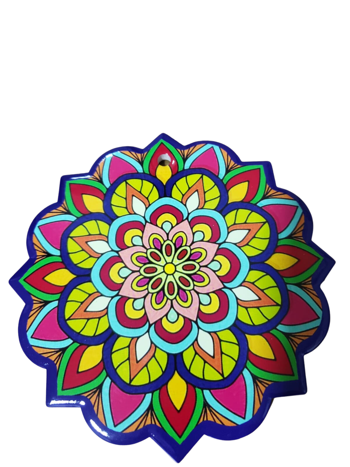 Mandala em porcelana para pendurar- Cód. 520 530 - Imagem 2