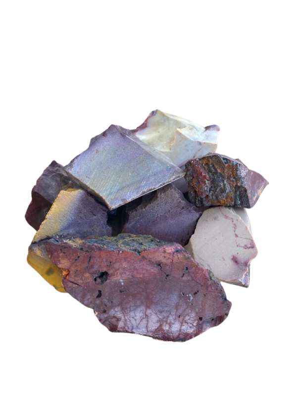 Pedra Jaspe Mookaite Bruta